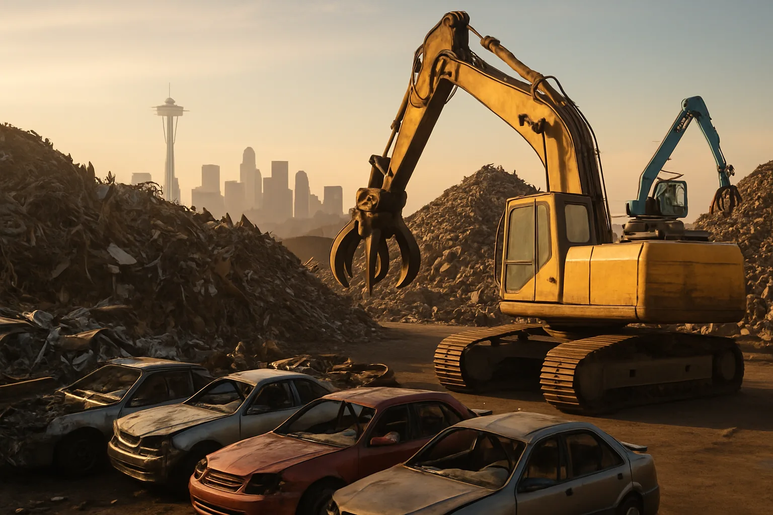 Seattle Scrap Car Lifecycle | From Road to Recycling