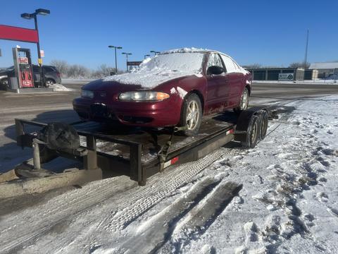 Efficient Scrap Car Towing for Recycling in Winter Conditions